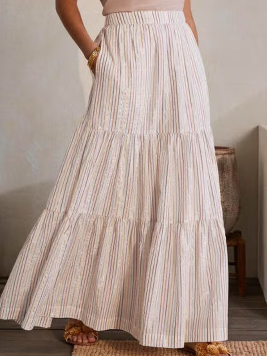 Boden Dresses & Skirts - NWT Boden Lorna Tiered Maxi Skirt